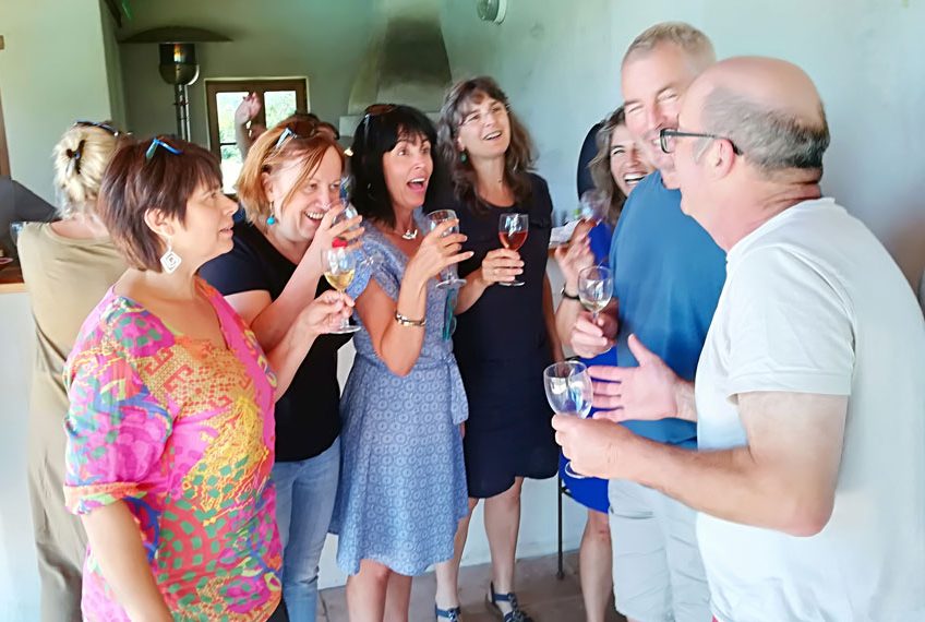 sortie fete d'entreprise avant l'été dégustation vin bordeaux