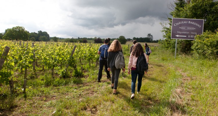 course d'orientation au Château Bardins