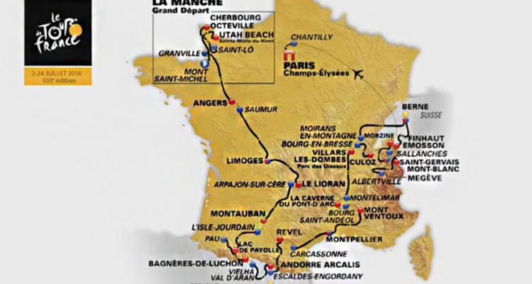 le tour de france & les vignobles