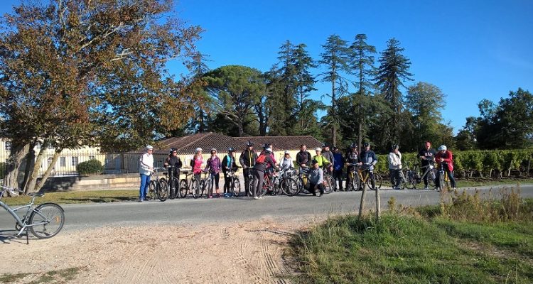 photo de randonneurs à vélo