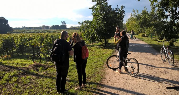 randonneurs à vélo