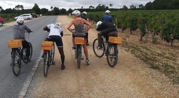 groupe à vélo