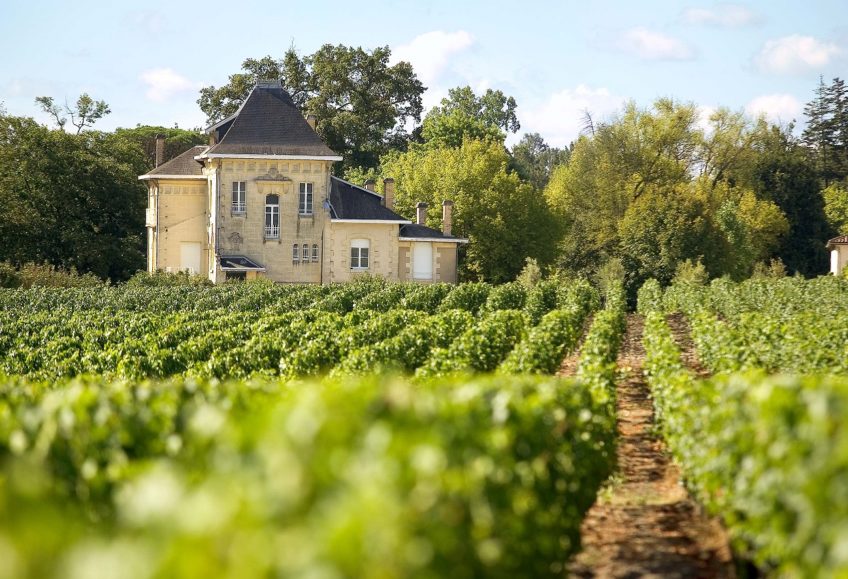 visite au chateau en pessac-leognan