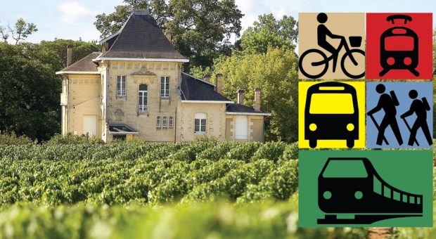 faire une visite de chateau à bordeaux sans voiture