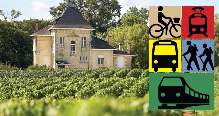 faire une visite de chateau à bordeaux sans voiture